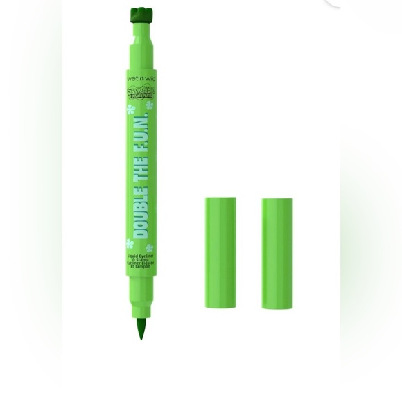 Wet N Wild SpongeBob Double The F.U.N. Liquid Eyeliner and Stamp - Party'S Here - Picture 1 of 8